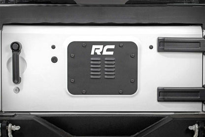 Fits Jeep Wrangler JK/Wrangler Unlimited (2007-2018) Tailgate Vent Cover; 10514