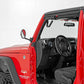 Fits Jeep Wrangler JK/Wrangler Unlimited (2007-2018) Round Trail Mirror; 10519A