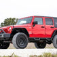 Fits Jeep Wrangler JK (07-18) Replacement Grille; Angry Eyes; 10524