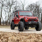Fits Jeep Wrangler JK (07-18) Replacement Grille; Angry Eyes; 10524