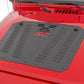 Fits Jeep Wrangler JK (2007-2018) Hood Louver with RC Logo; 10527