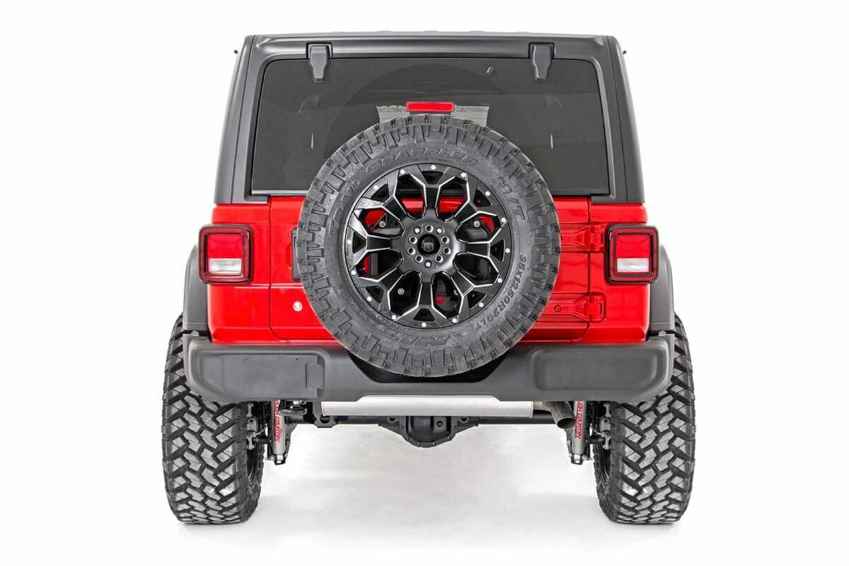 Fits Jeep Wrangler JL (18-24) Tire Carrier Relocation Plate No Prox 10529