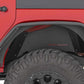 Fits Jeep Wrangler JK (07-18) Fender Flare; Steel; FR & RR; 10533