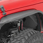 Fits Jeep Wrangler JK (07-18) Fender Flare; Steel; FR & RR; 10533