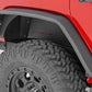 Fits Jeep Wrangler JK (07-18) Fender Flare; Steel; FR & RR; 10533