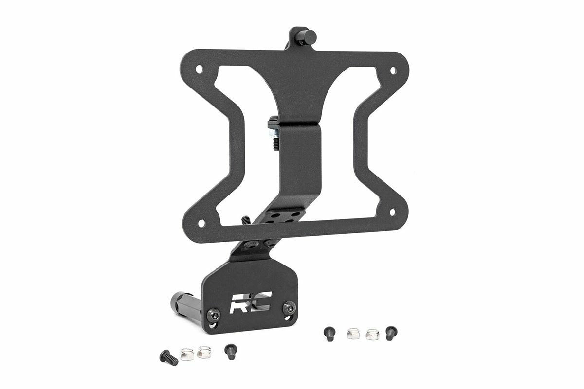 Fits Jeep Wrangler JL (18-24) (18-24) License Plate Relocation Bracket; 10534