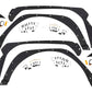 Fits Jeep Wrangler JL (18-24) (18-24) Fender Delete Kit; FR & RR; 10539