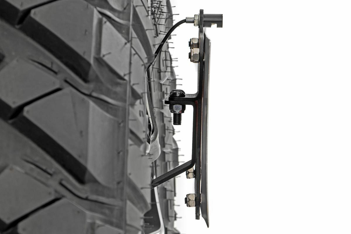 Fits Jeep Wrangler JK (07-18) License Plate Relocation Bracket; 10541