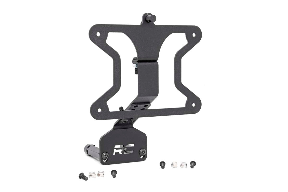 Fits Jeep Wrangler JK (07-18) License Plate Relocation Bracket; 10541