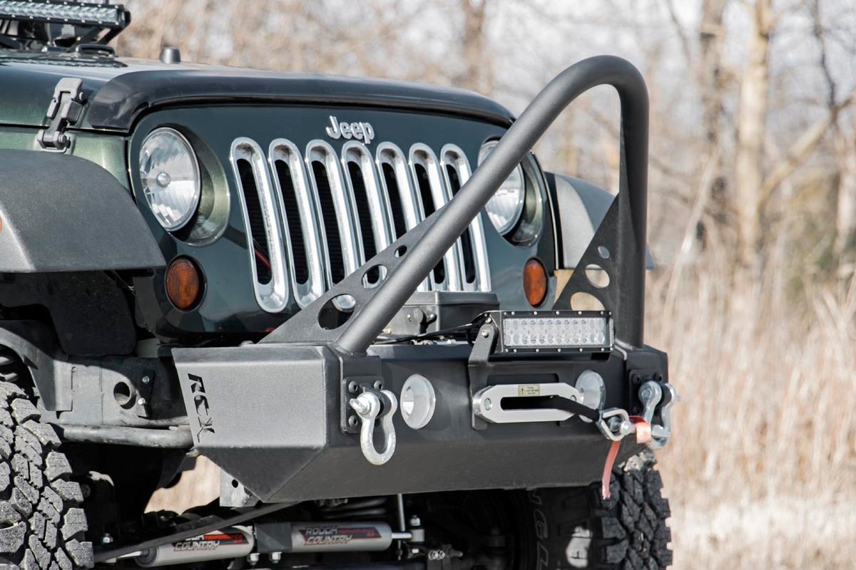 Fits Jeep Cherokee XJ 2WD/4WD (1984-2001) Bumper Stinger Bar; 1055