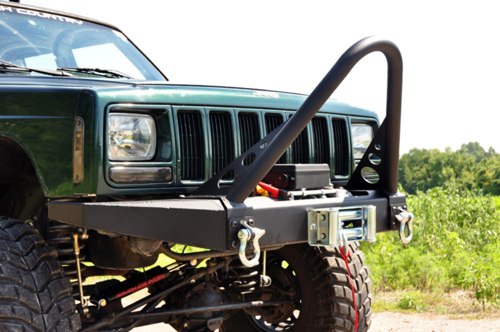 Fits Jeep Cherokee XJ 2WD/4WD (1984-2001) Bumper Stinger Bar; 1055