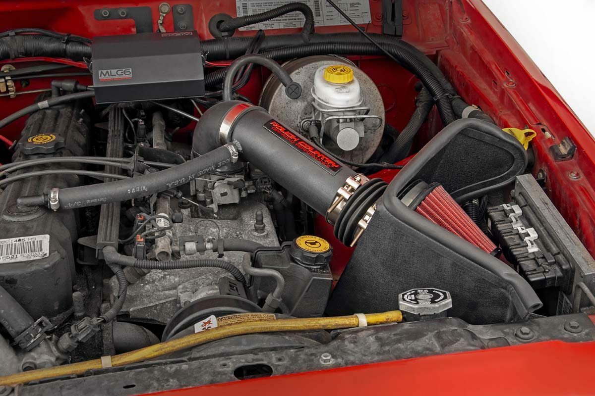 Fits Jeep Cherokee XJ 2&4WD (91-01) Cold Air Intake Kit 4.0L Pre Filter 10552PF