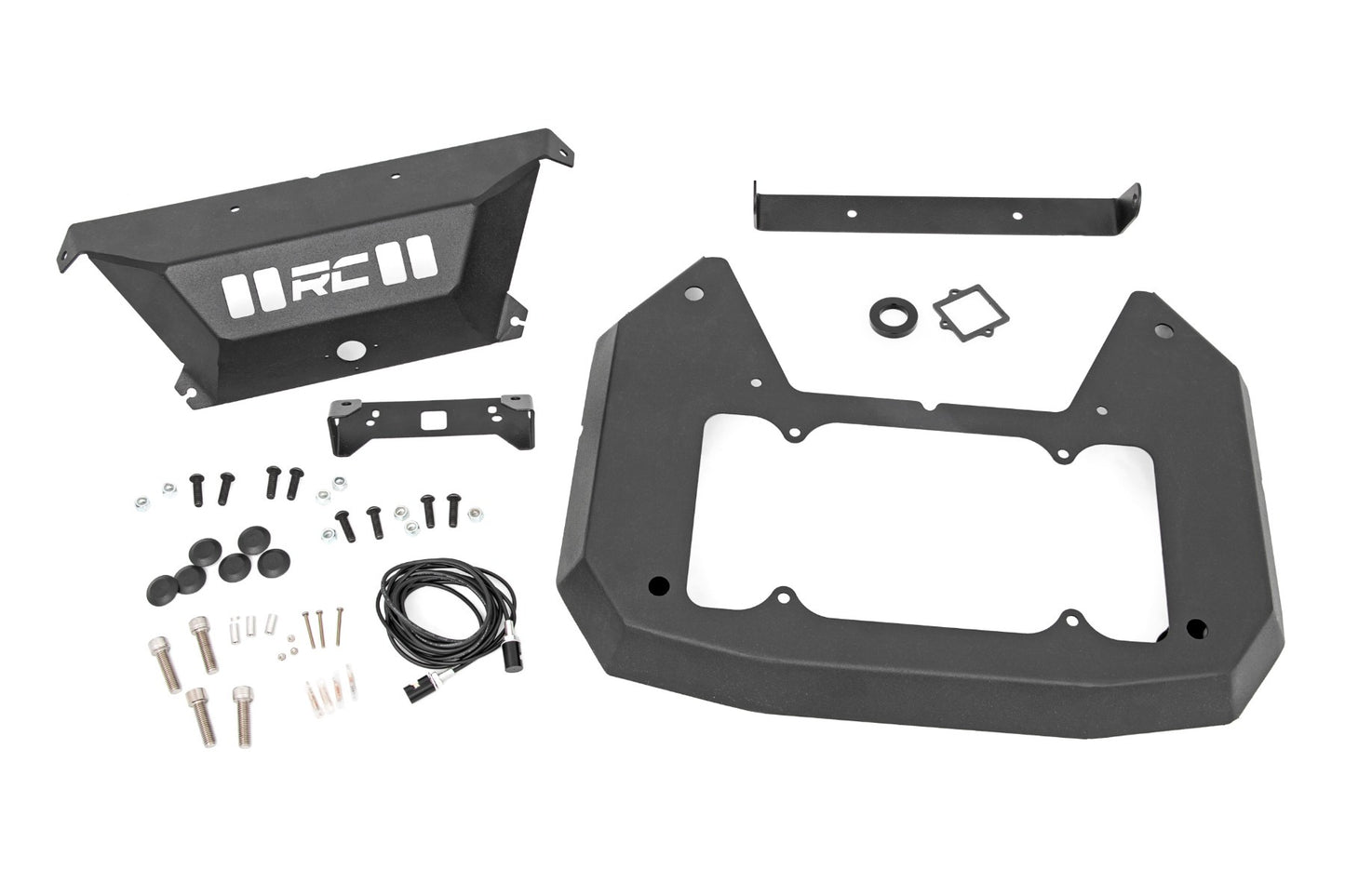 Fits Jeep Wrangler JL (18-24) (18-24) Spare Tire Carrier Delete Kit; 10560
