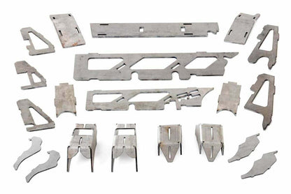 Fits Jeep Wrangler JK (07-18) Axle Truss and C-Gusset; Combo; Dana 30; 10565