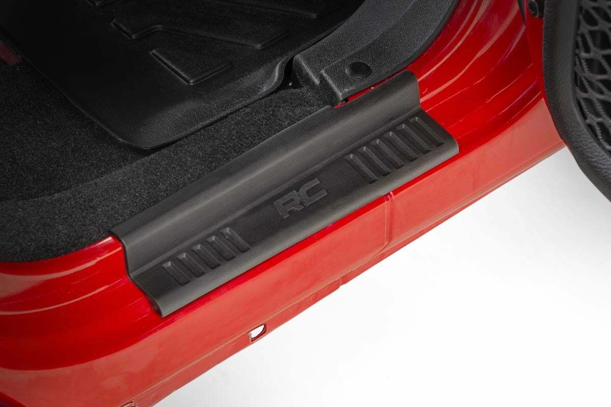 Fits Jeep Wrangler Unlimited 2&4WD (2007-2018) Entry Guards Front and Rear 10567