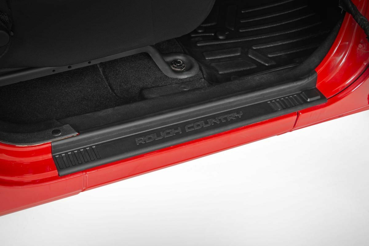 Fits Jeep Wrangler Unlimited 2&4WD (2007-2018) Entry Guards Front and Rear 10567