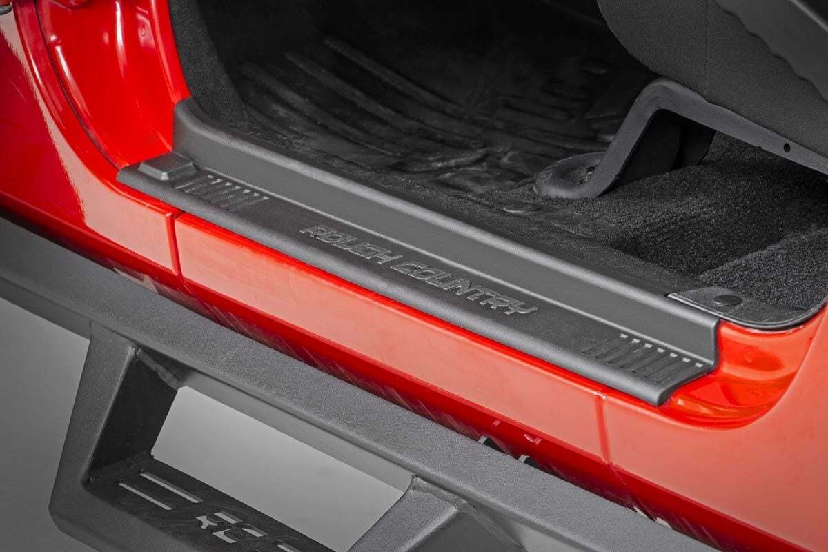 Fits Jeep Wrangler Unlimited 2&4WD (2007-2018) Entry Guards Front and Rear 10567