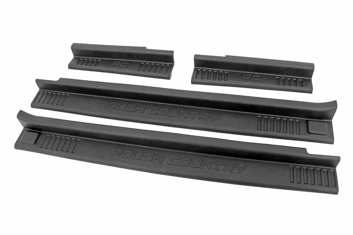 Fits Jeep Wrangler Unlimited 2&4WD (2007-2018) Entry Guards Front and Rear 10567