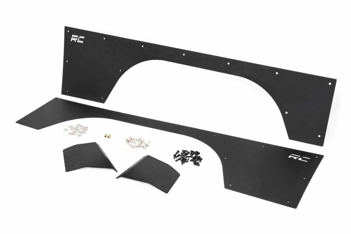Fits Jeep Cherokee XJ (84-96) Fender & Quarter Panel Armor; Front; Combo; 10577