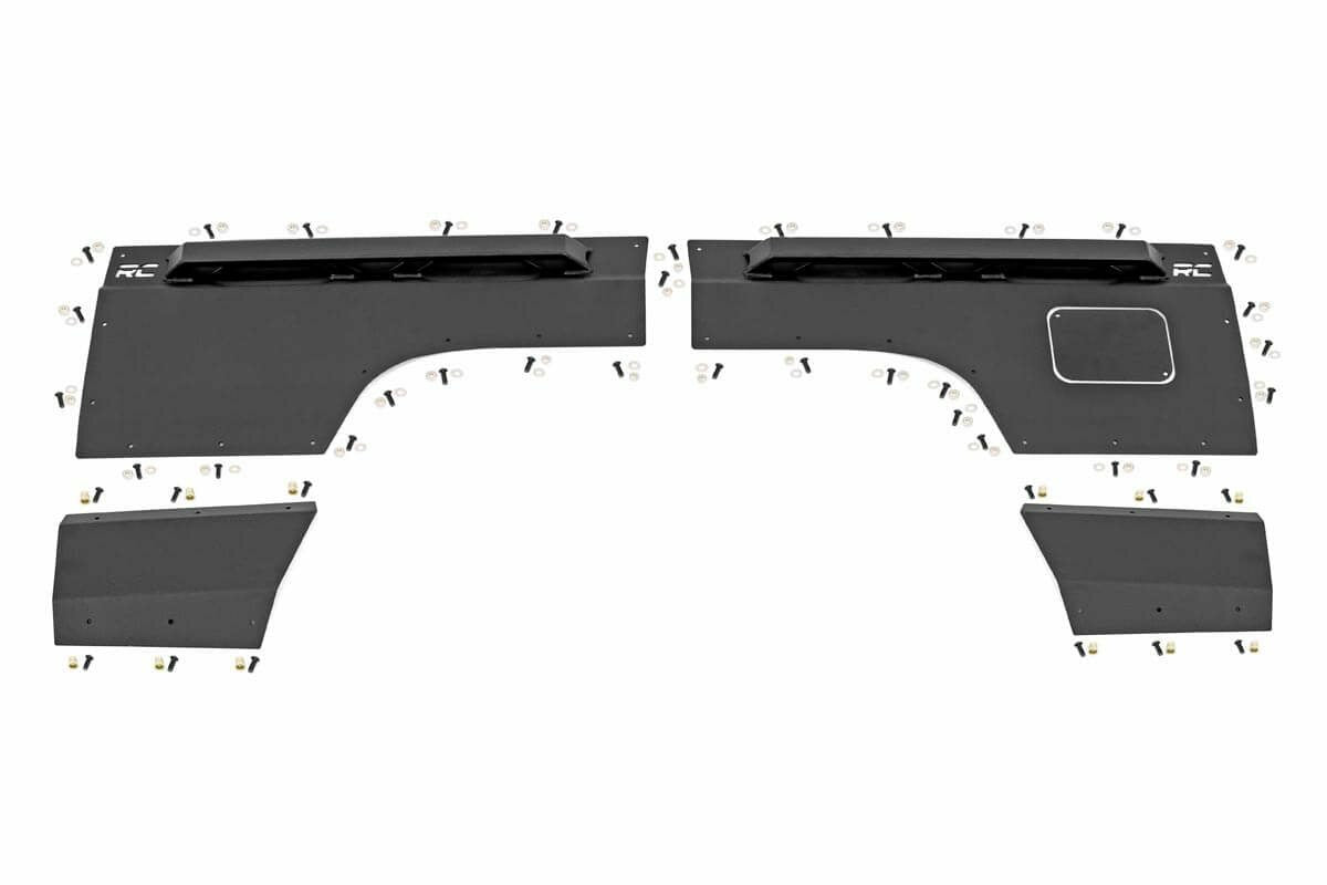 Fits Jeep Cherokee XJ (84-96) Fender & Quarter Panel Armor Rear Combo 10578