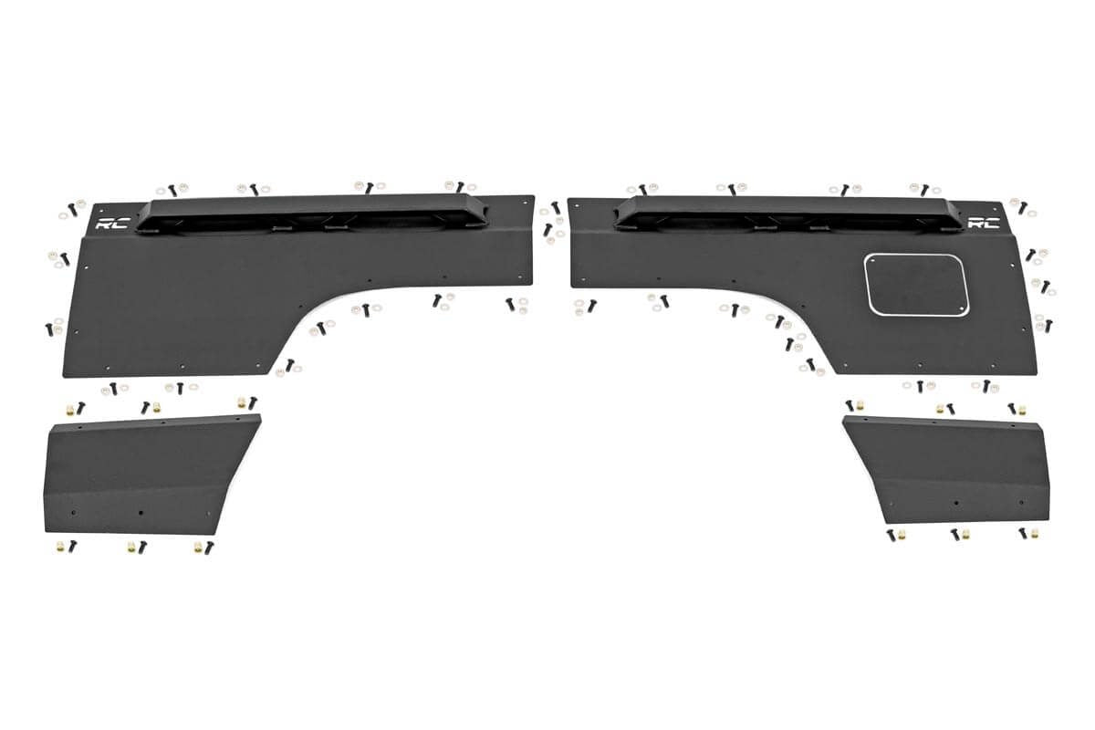 Fits Jeep Cherokee XJ (97-01) Fender & Quarter Panel Armor Rear Combo 10579
