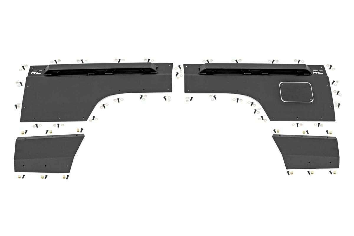 Fits Jeep Cherokee XJ (97-01) Fender & Quarter Panel Armor Rear Combo 10579