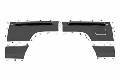 Fits Jeep Cherokee XJ (97-01) Fender & Quarter Panel Armor Rear Combo 10579