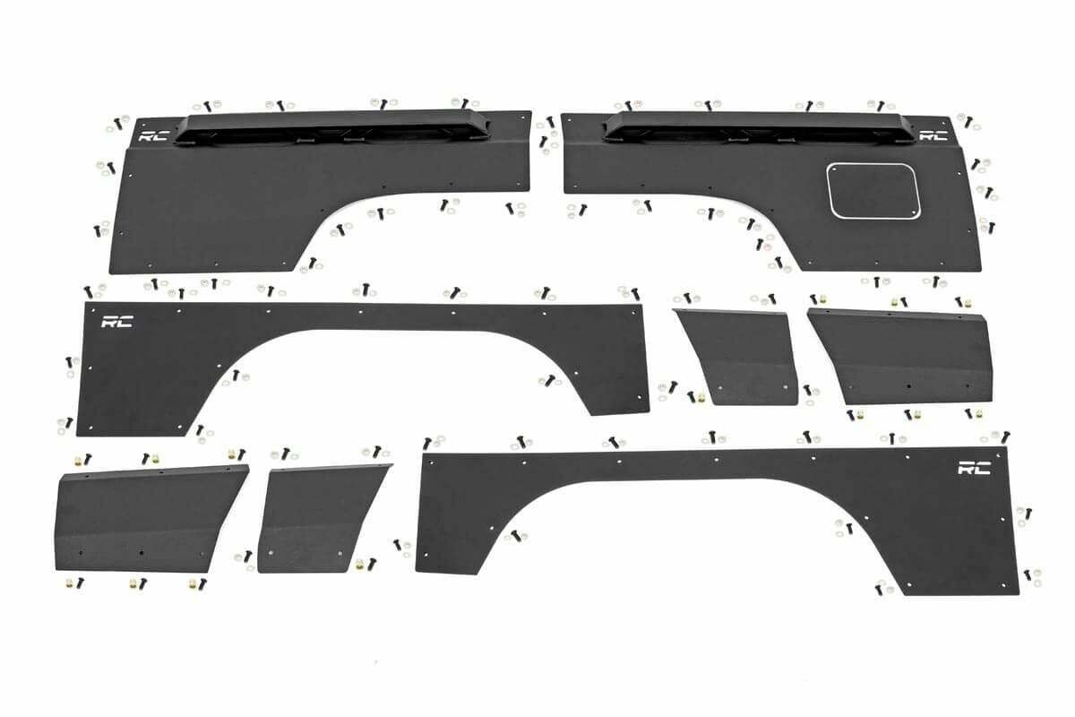 Fits Jeep Cherokee XJ 2WD/4WD (1997-2001) Full Body Armor; FR & RR Combo; 10581
