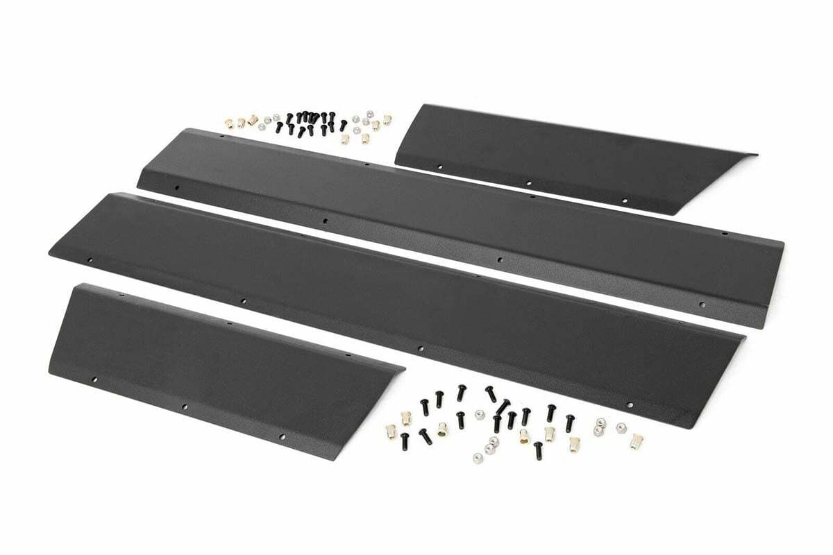 Fits Jeep Cherokee XJ 2WD/4WD (1984-2001) Lower Door Armor; 4 Door; 10582