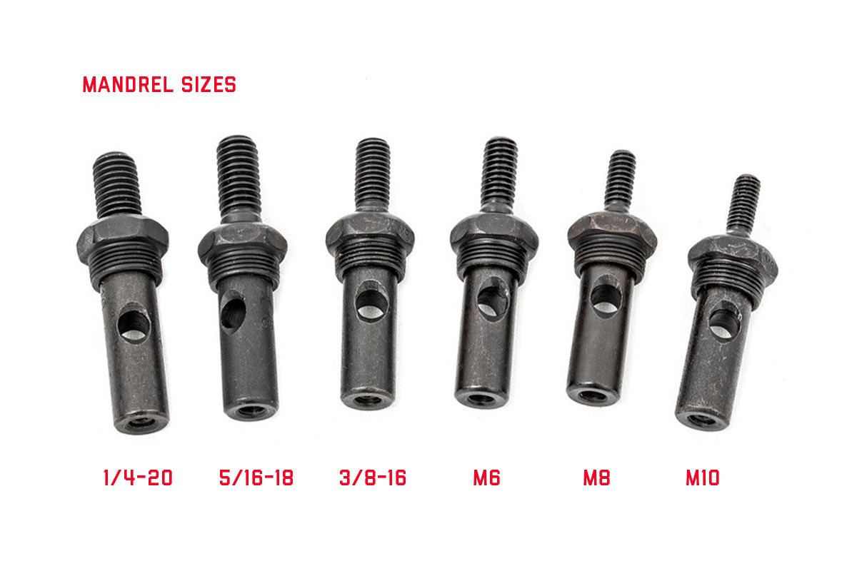 Nutsert Toolkit - 10 Piece System W/Quick Change Mandrel Set 10583