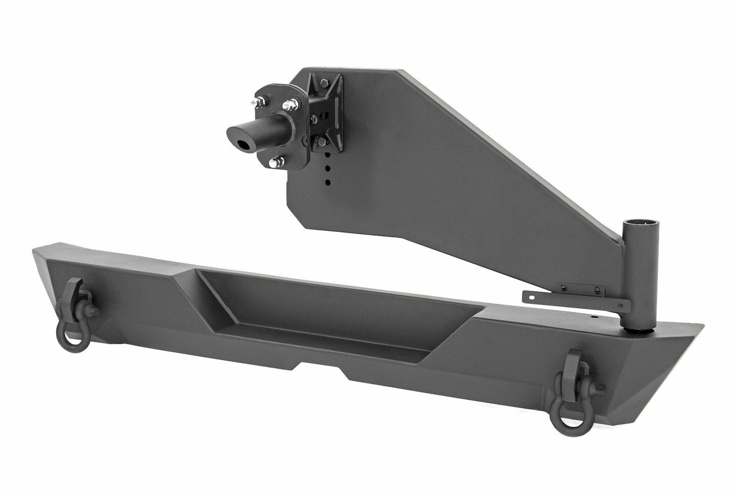 Fits Jeep Wrangler JL (18-24) (18-24) Rear Bumper; Trail; Tire Carrier; 10598