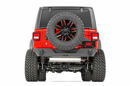 Fits Jeep Wrangler JL (18-24) (18-24) Rear Bumper; Trail; Tire Carrier; 10598