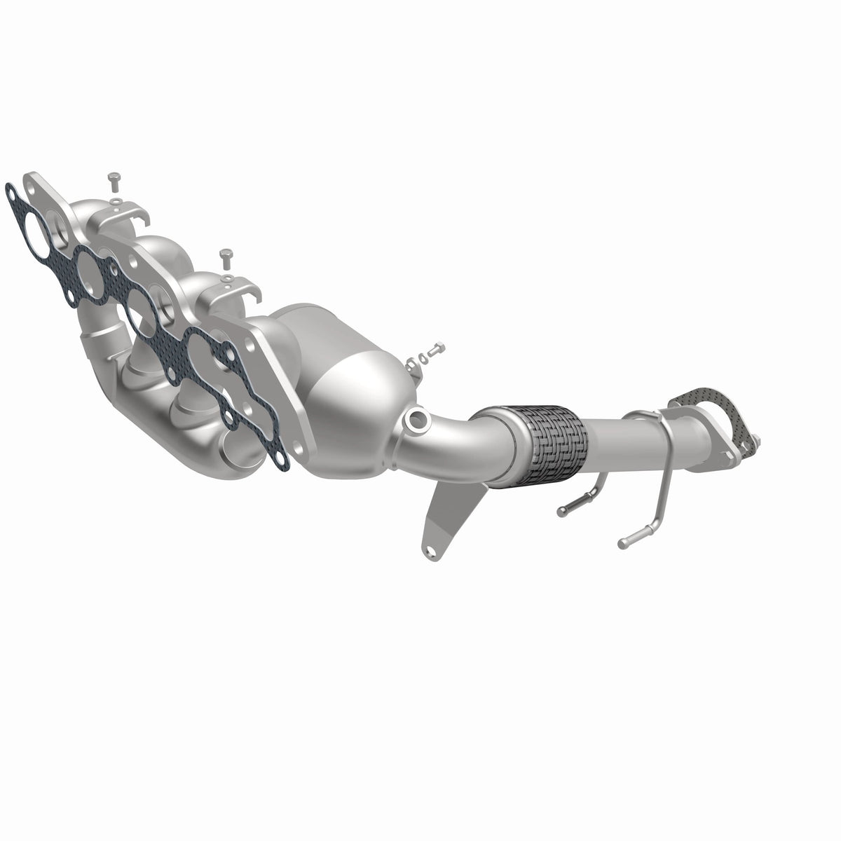 Catalytic Converter with Integrated Exhaust Manifold for 2019-2023 Ford Transit Connect 2.0L OEM Grade Federal / EPA Com