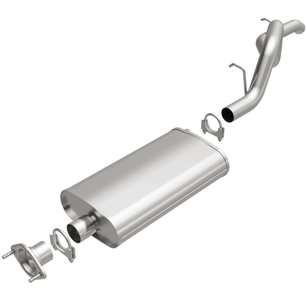Fits 1997-2006 Jeep Wrangler Direct-Fit Replacement Exhaust System 106-0002