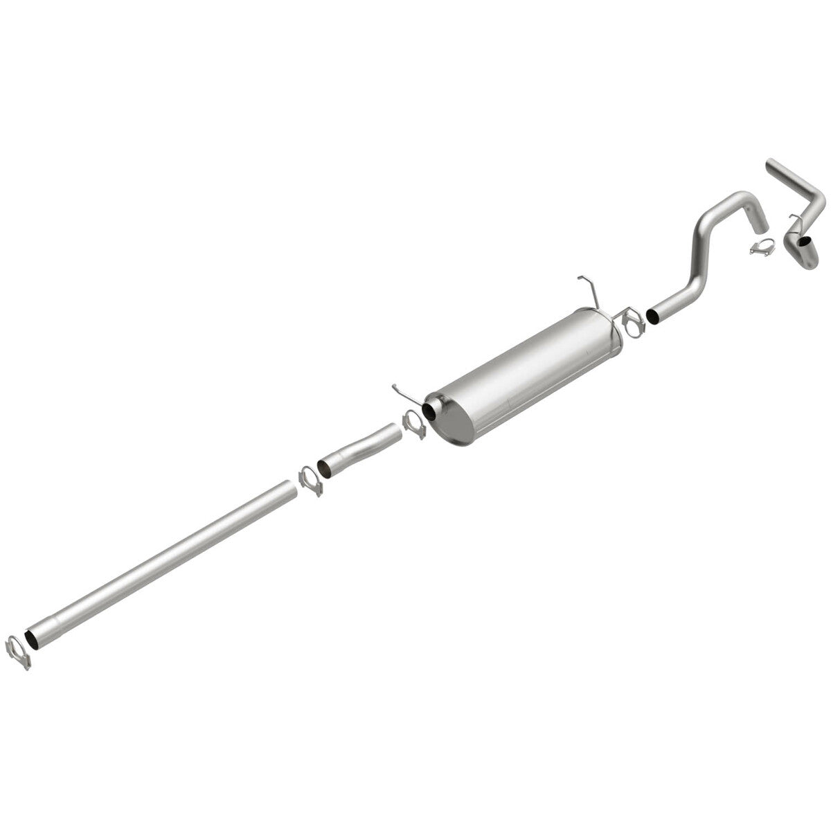 Fits 2001-2004 Ford Direct-Fit Replacement Exhaust System 106-0026