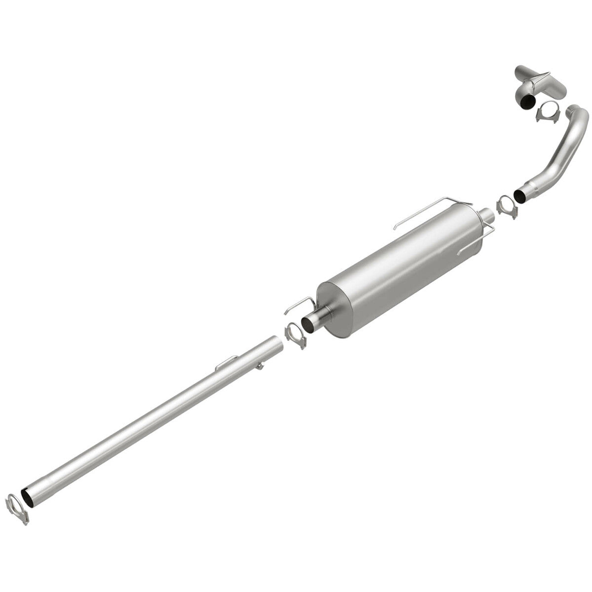 Fits 2002-2005 Dodge Ram 1500 Direct-Fit Replacement Exhaust System 106-0029