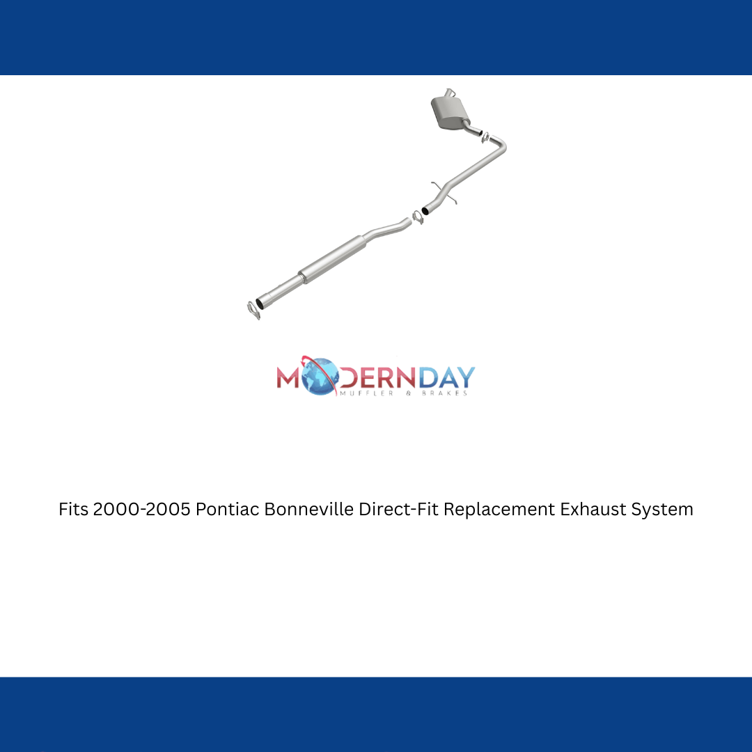 Fits 2000-2005 Pontiac Bonneville Direct-Fit Replacement Exhaust System 106-0072