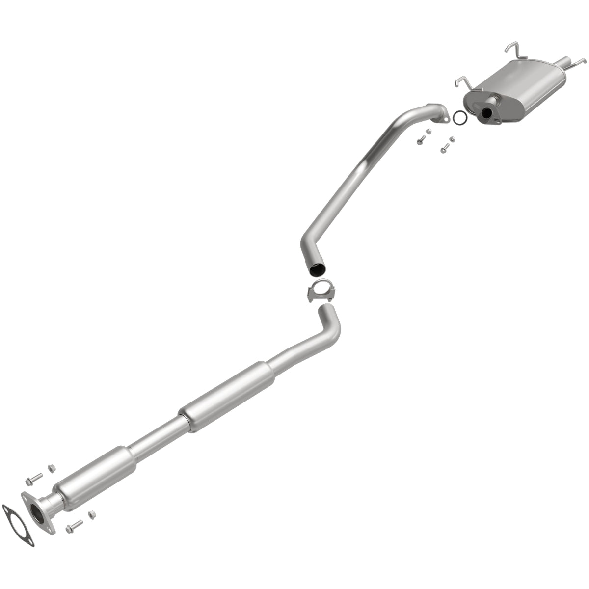 Fits 2000-2001 Nissan Sentra 1.8L Direct-Fit Replacement Exhaust System 106-0084