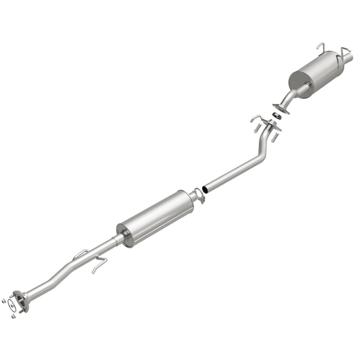 Fits 2007-2009 Honda CR-V 2.4L Direct-Fit Replacement Exhaust System 106-0086