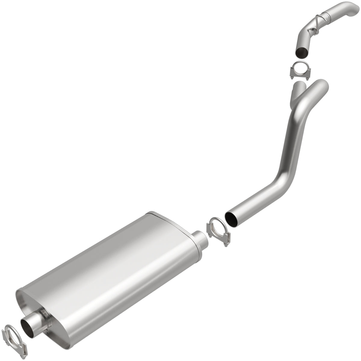 Fits 1996-1998 Jeep Grand Cherokee Direct-Fit Replacement Exhaust 106-0090