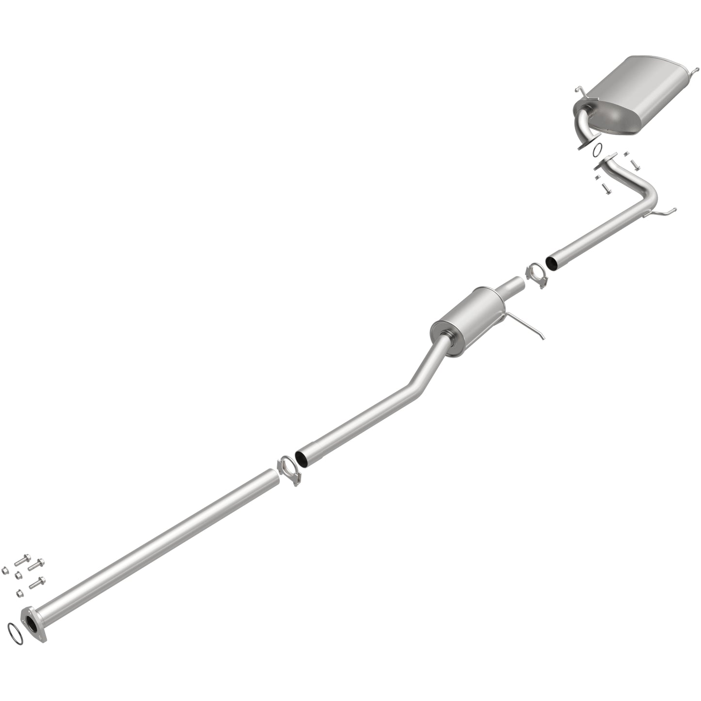 Fits 1998-2002 Honda Accord 2.3L Direct-Fit Replacement Exhaust System 106-0096