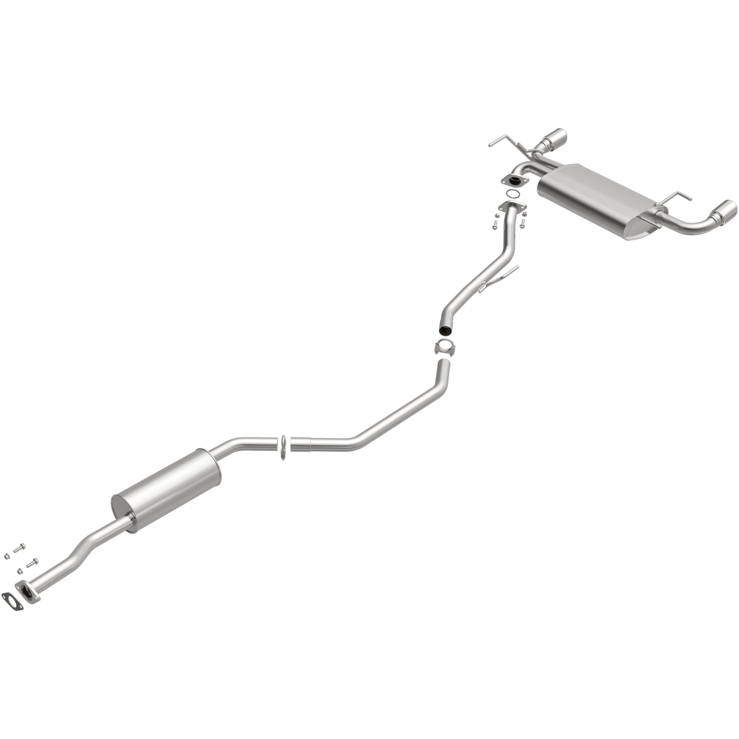 Fits 2003-2007 Nissan Murano 3.5L Direct-Fit Replacement Exhaust System 106-0098