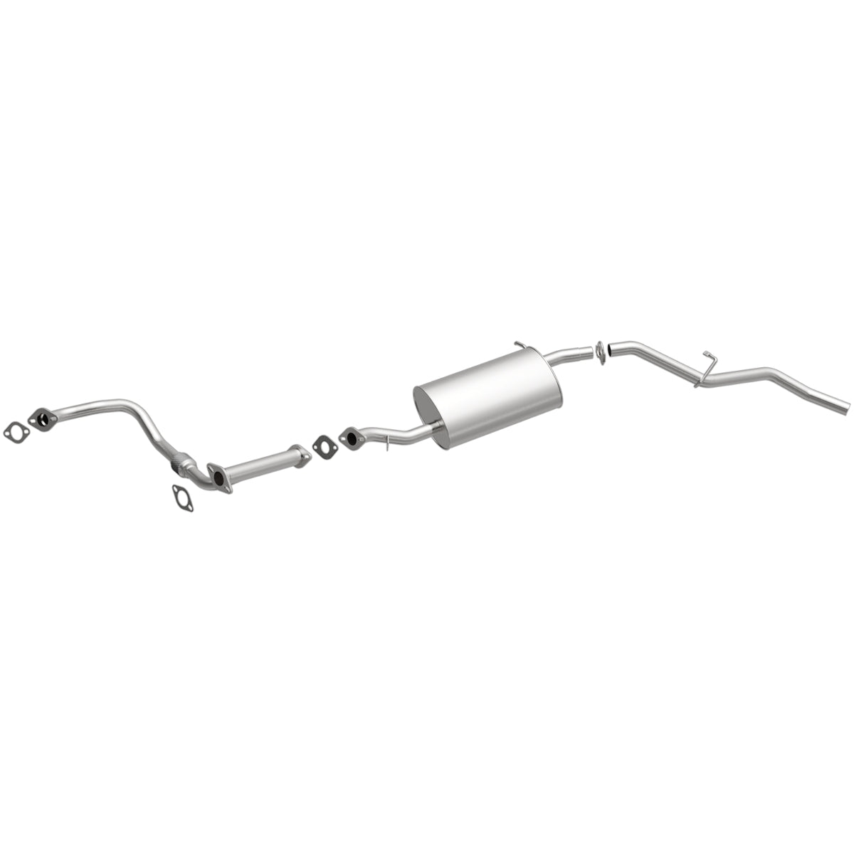 Fits 2000-2004 Nissan Xterra 3.3L Direct-Fit Replacement Exhaust System 106-0108