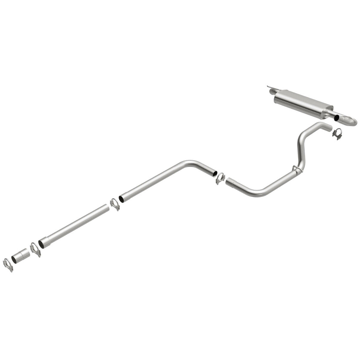 Fits 2000-2005 Dodge Neon Direct-Fit Replacement Exhaust System 106-0118