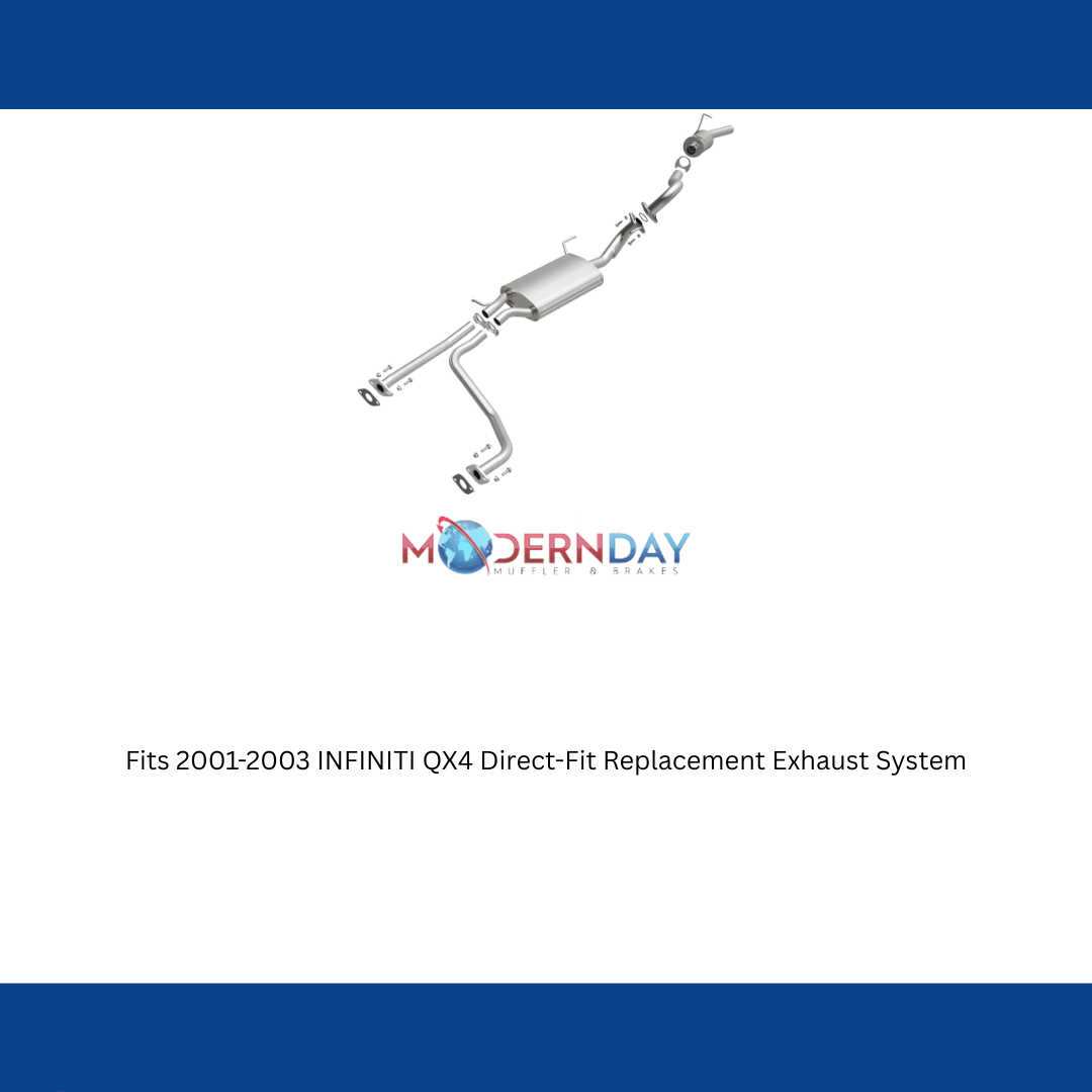 Fits 2001-2003 INFINITI QX4 Direct-Fit Replacement Exhaust System 106-0120