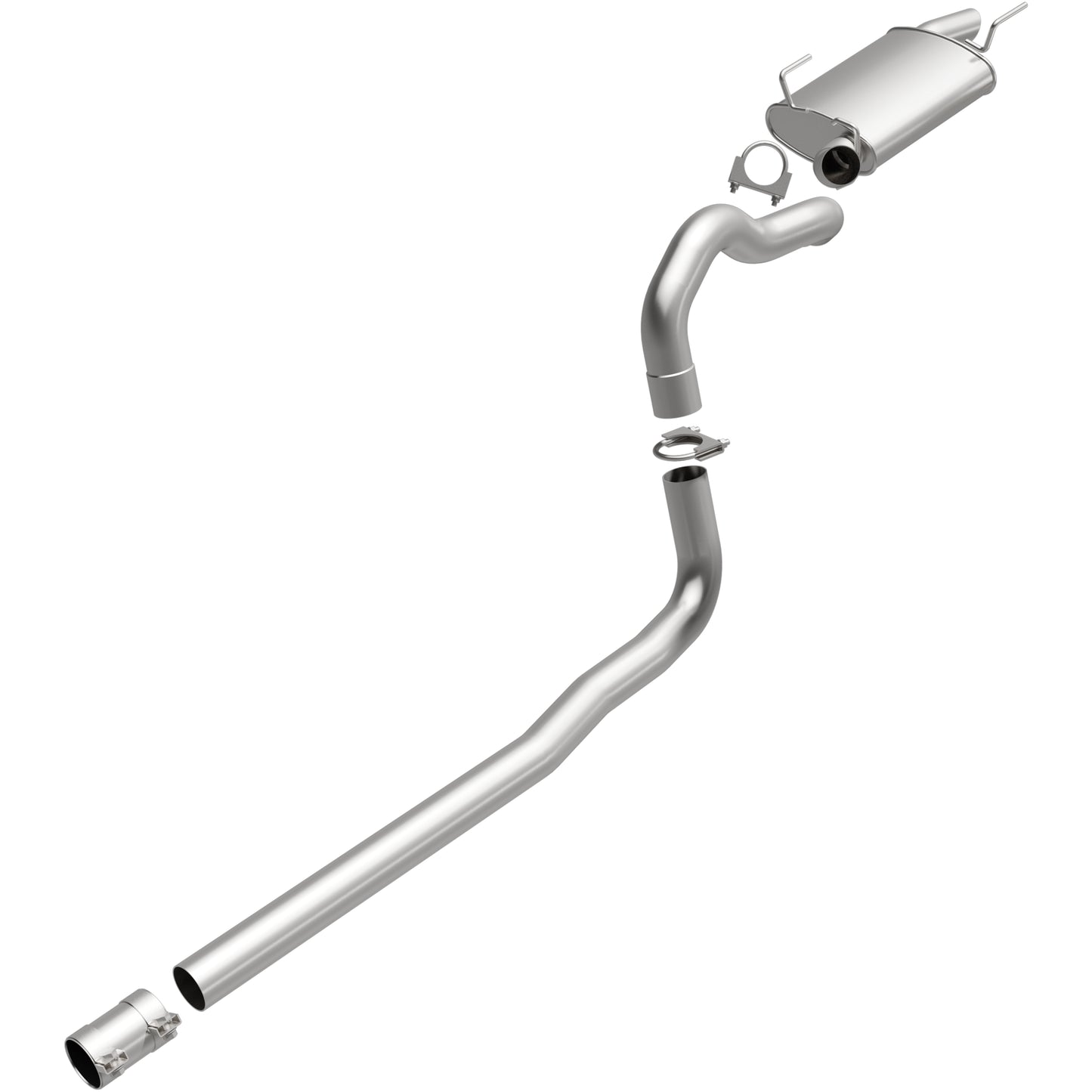 Fits 2005-2009 Ford Mustang 4.0L Direct-Fit Replacement Exhaust System 106-0122