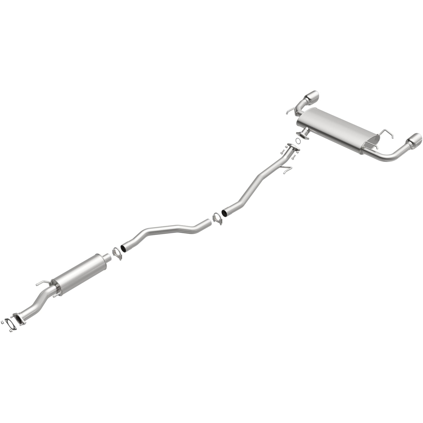 Fits 2009-2014 Nissan Murano 3.5L Direct-Fit Replacement Exhaust System 106-0137