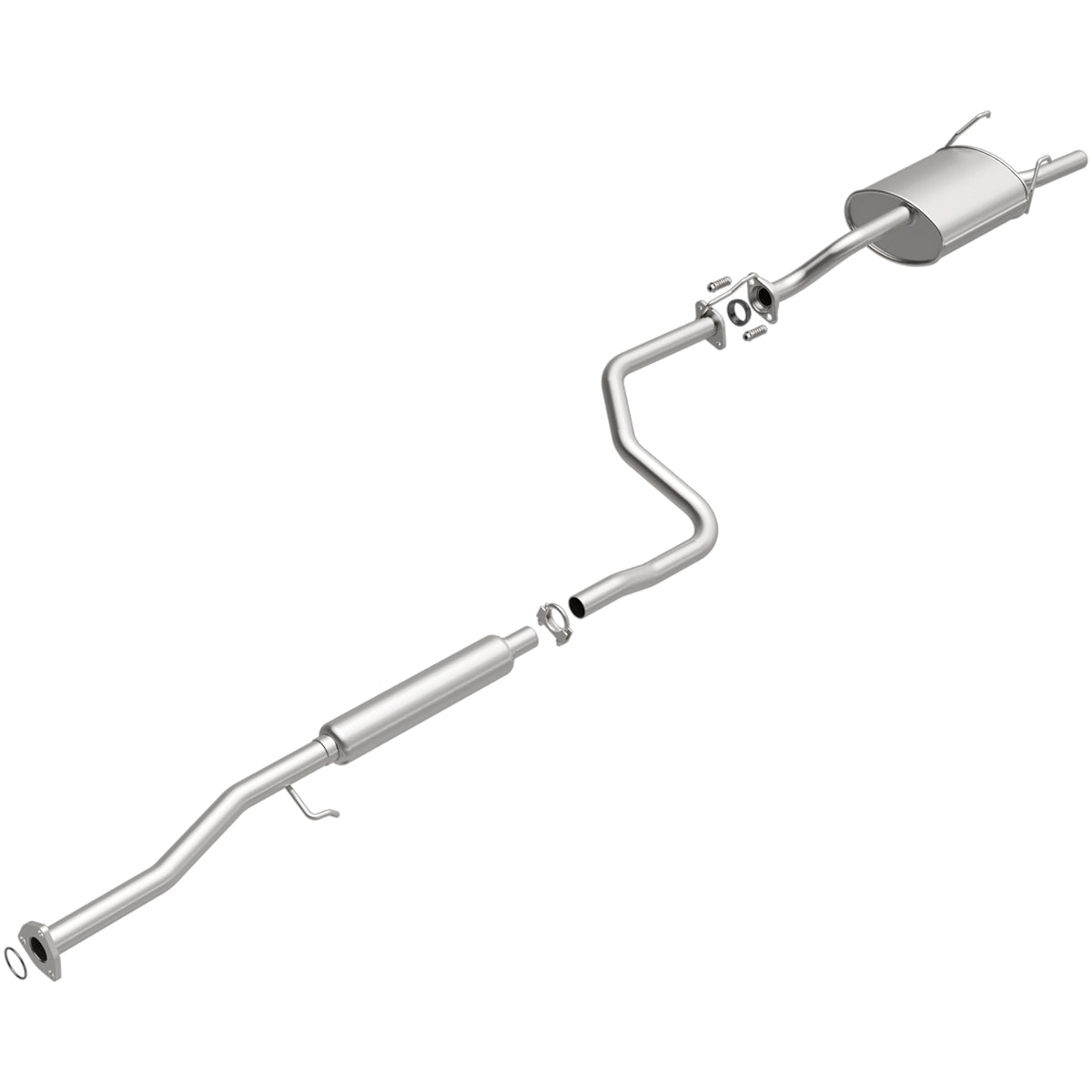 Fits 1997-2000 Acura EL Direct-Fit Replacement Exhaust System 106-0139