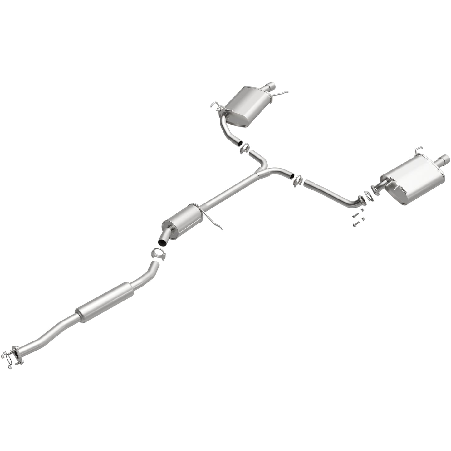 Fits 2004-2008 Acura TSX 2.4L Direct-Fit Replacement Exhaust System 106-0148