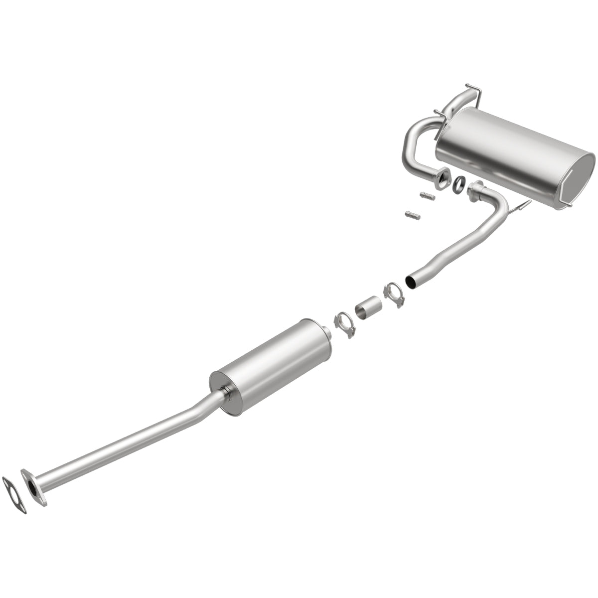 Fits 2005-2006 Nissan X-Trail 2.5L Direct-Fit Replacement Exhaust 106-0155